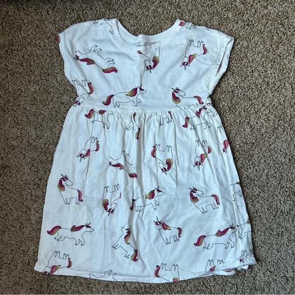 LOT OF 8 Old Navy Girls Fit & Flare Printed Jersey Dress Size 5T |E17 - Picture 6 of 15